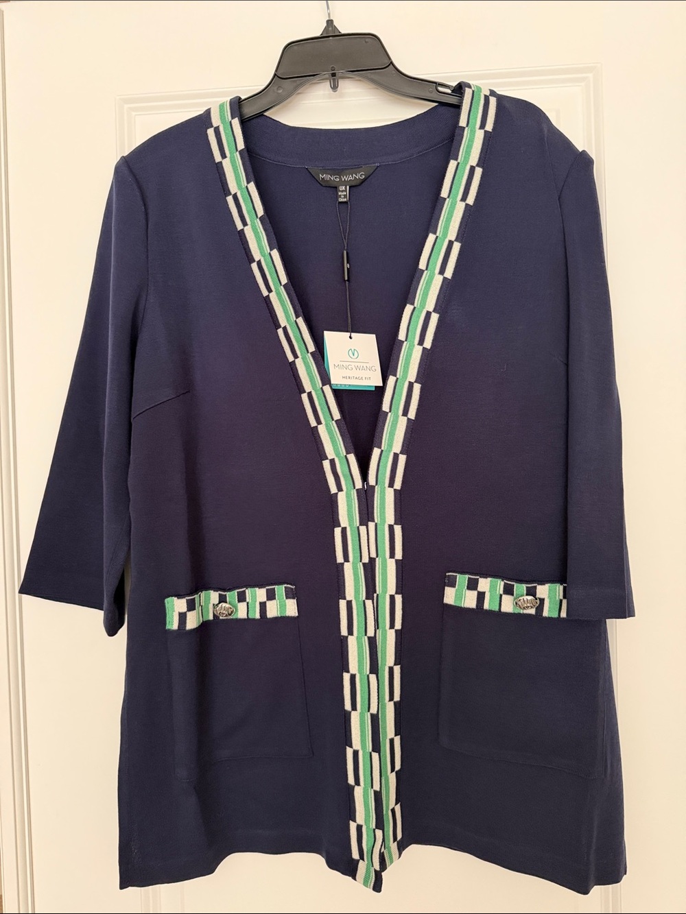 Ming Wang jacket in outstanding colors